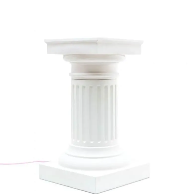 Las Vegas Side Table & Lamp