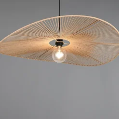Laurine taklampa brun/sisal