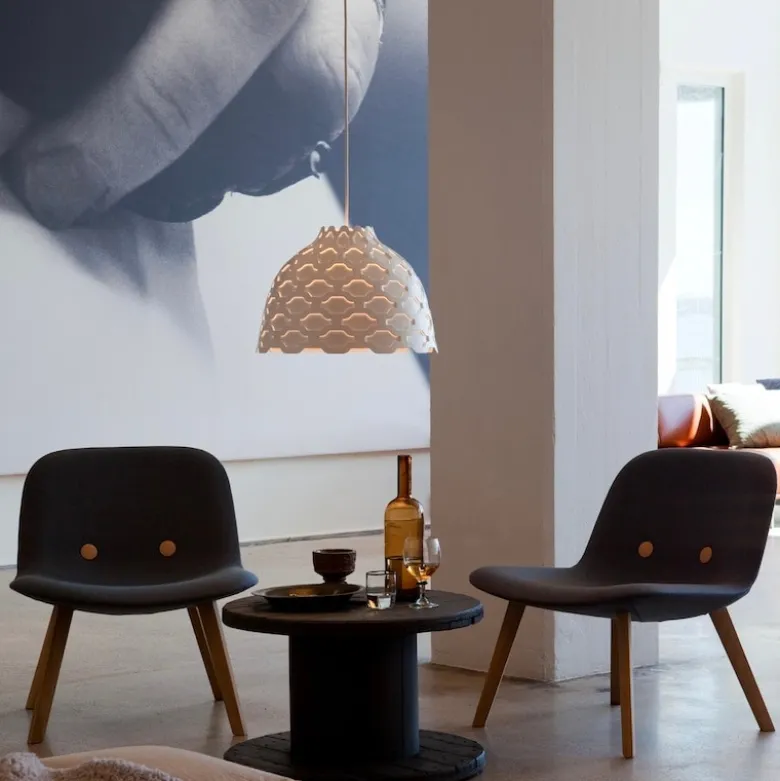LC Shutters Taklampa white