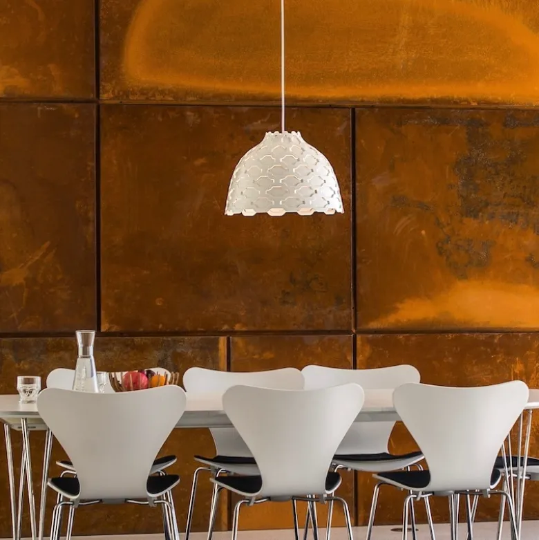 LC Shutters Taklampa white
