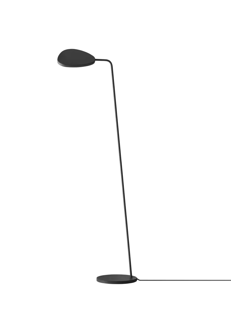 Leaf Golvlampa svart