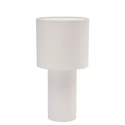 Leah 46 cm bordslampa ljusbeige