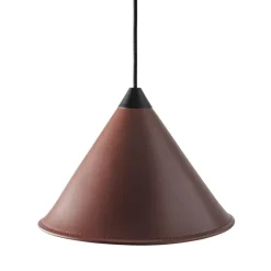 Leather Cone Namibia Ø45 taklampa oak
