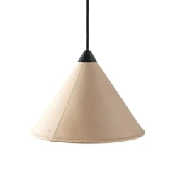 Leather Cone Namibia Ø35 taklampa crude nature