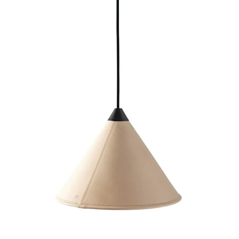 Leather Cone Namibia Ø25 taklampa crude nature