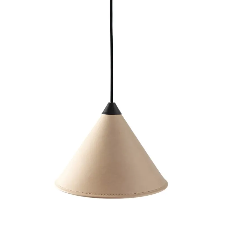 Leather Cone Namibia Ø25 taklampa crude nature