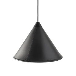 Leather Cone Namibia Ø35 taklampa black