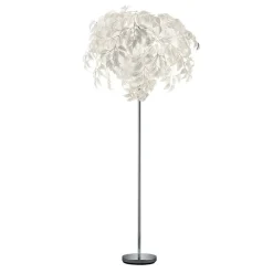 Leavy golvlampa vit
