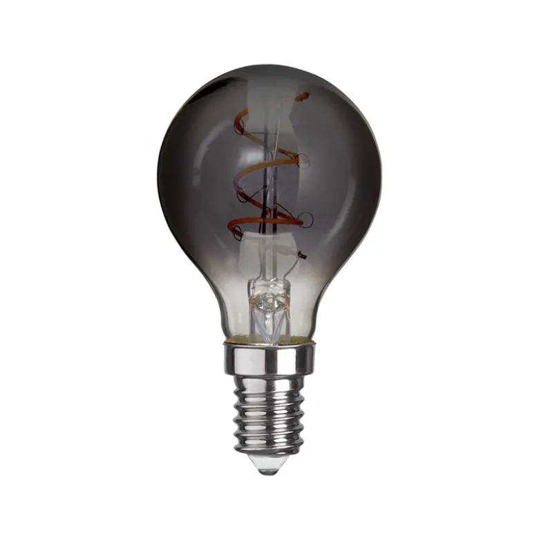 LED-lampa E14 P45 Decoled Grace Smoke