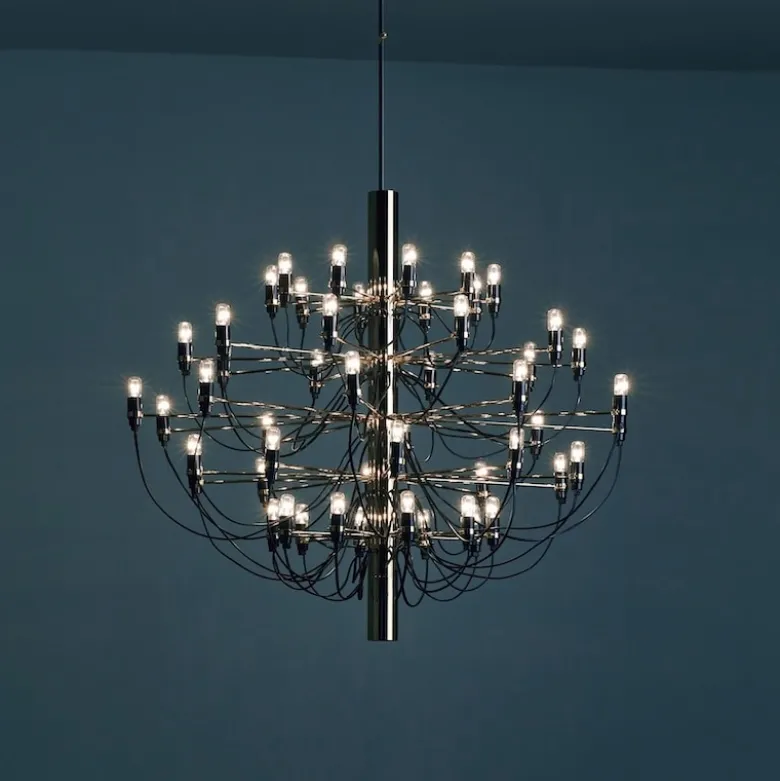 2097/50 LED taklampa krom