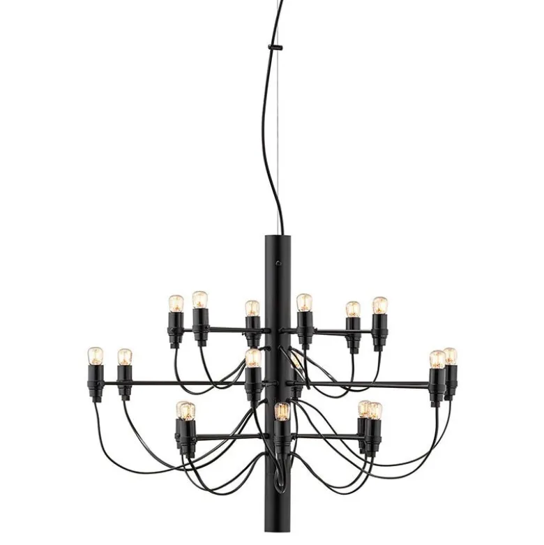 2097/18 LED taklampa mattsvart