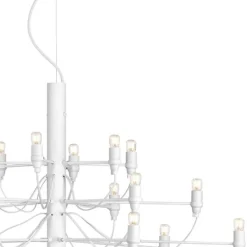 2097/50 LED taklampa mattvit