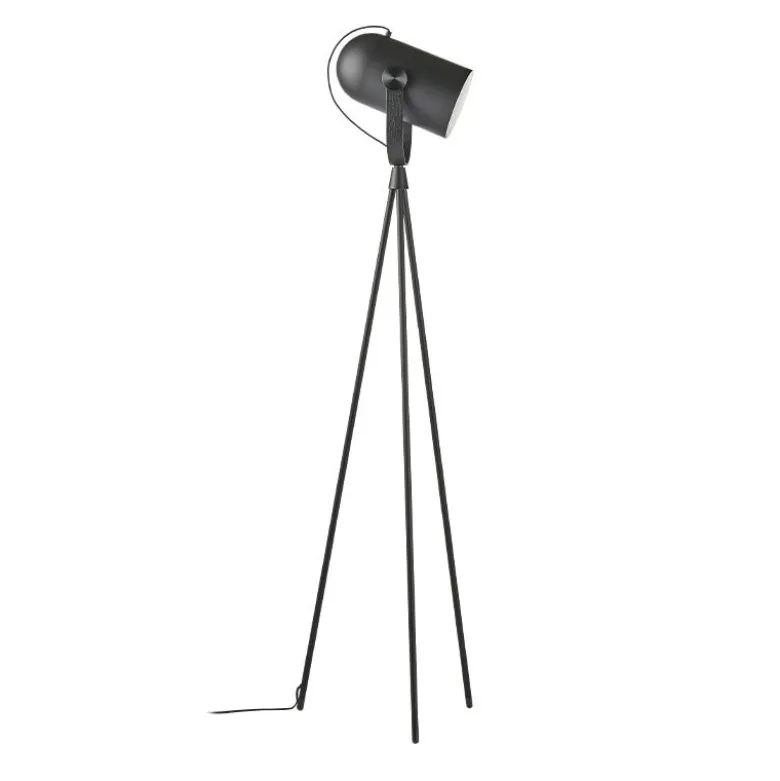 Le Klint 362 Carronade II golvlampa svart/svart ek