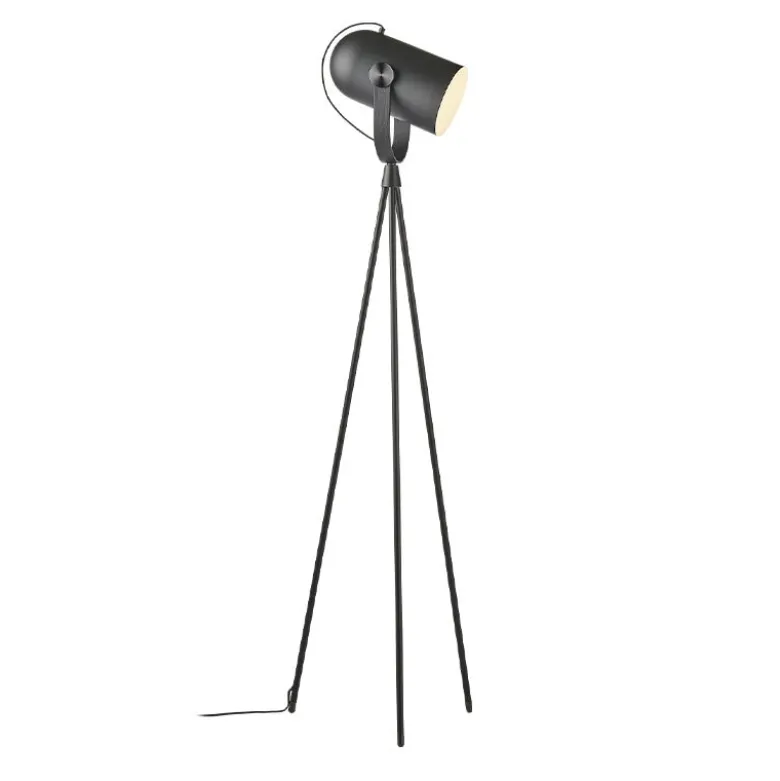 Le Klint 362 Carronade II golvlampa svart/svart ek