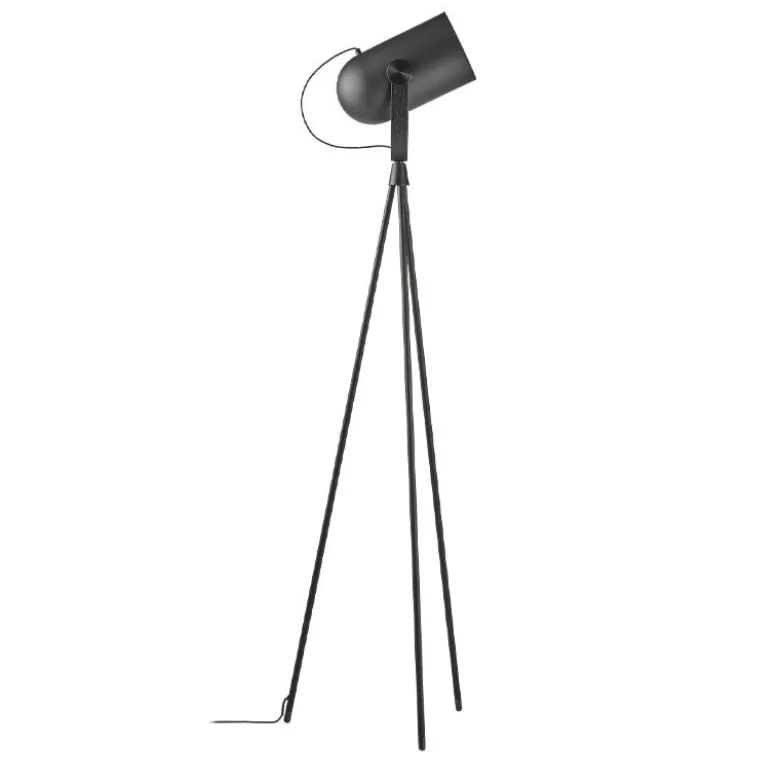 Le Klint 362 Carronade II golvlampa svart/svart ek