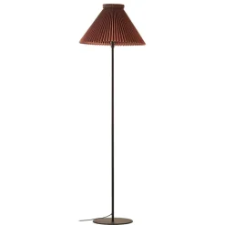 Le Klint 334H golvlampa svart/chokolate