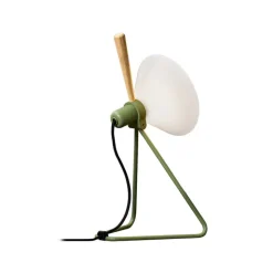 Le Klint 356 Spot tak-/vägglampa olivgrön/ek