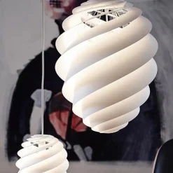 Le Klint 1312 Swirl 2 medium taklampa vit