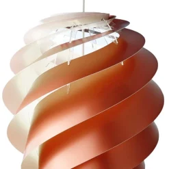 Le Klint 1312 Swirl 2 medium taklampa koppar