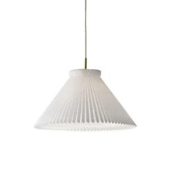 Le Klint 1-30 taklampa mässing/white paper