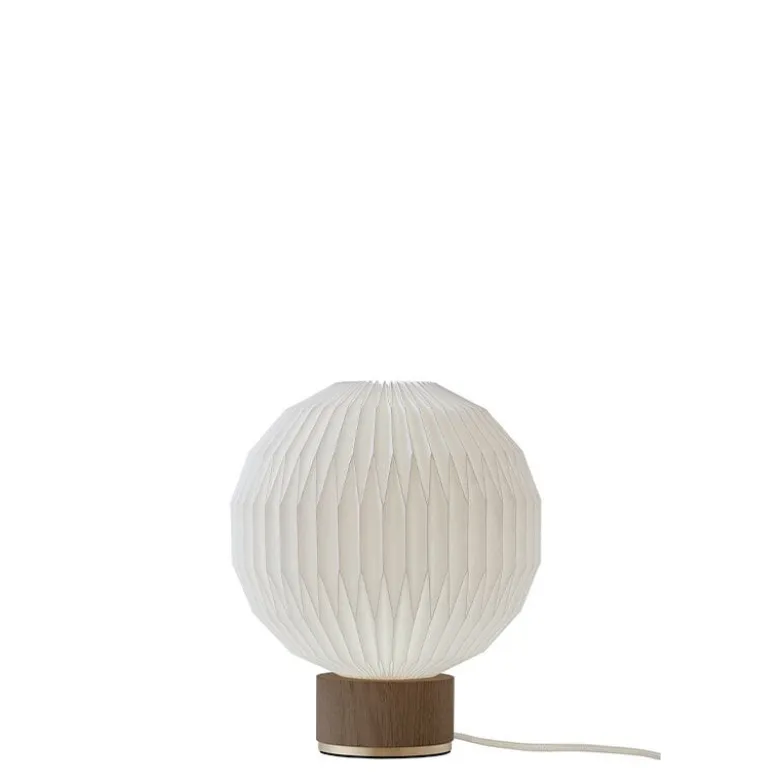 Le Klint 375 XS bordslampa papperskärm/rökt ek