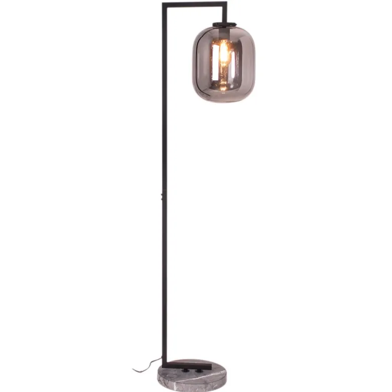 Leola golvlampa rökgrå