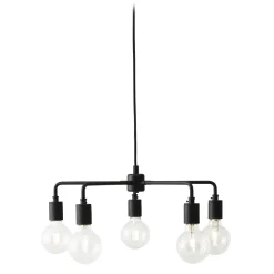 Leonard chandelier Taklampa svart