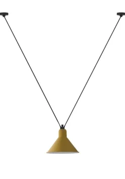 Les Acrobates de gras N°323 L taklampa conic gul