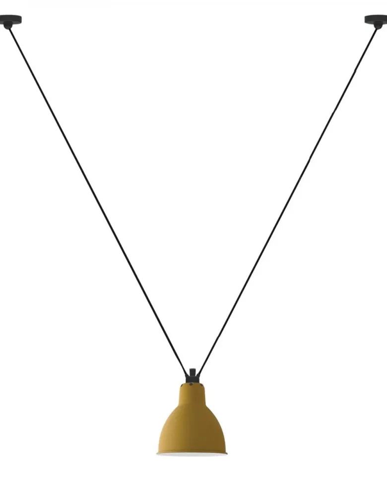 Les Acrobates de gras N°323 L taklampa round gul