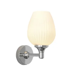 Liberty vägglampa IP44 krom