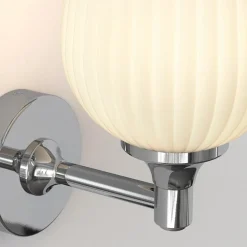 Liberty vägglampa IP44 krom