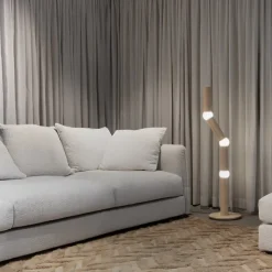 Lightbone golvlampa natur/ek