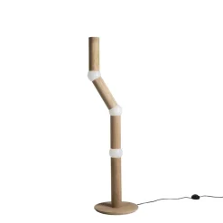 Lightbone golvlampa natur/ek