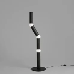 Lightbone golvlampa svart/ek