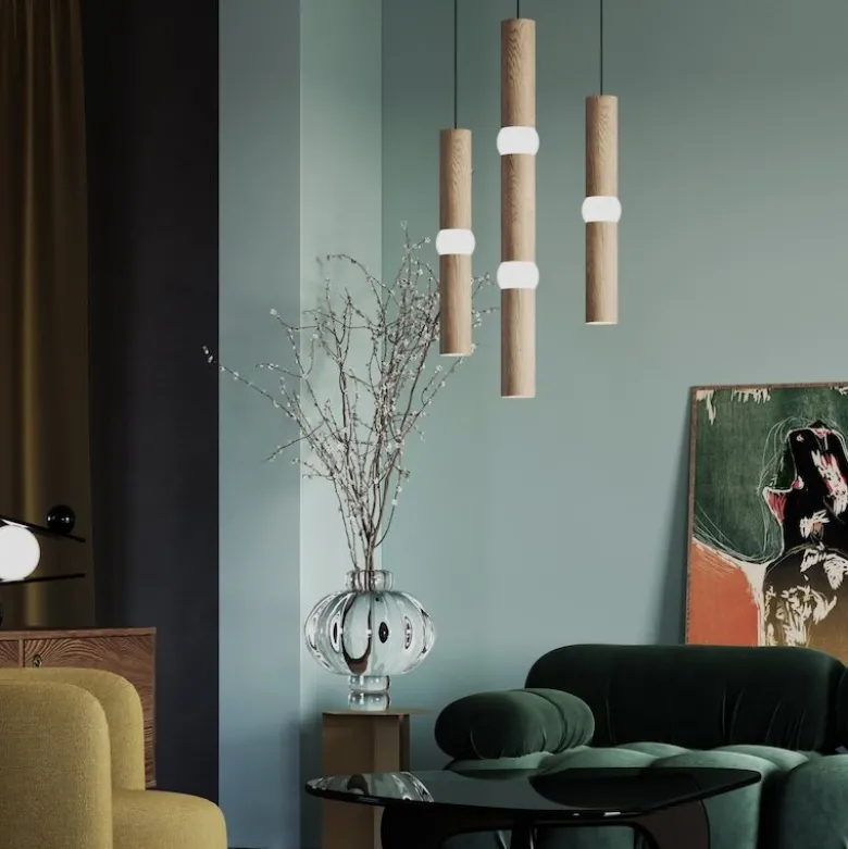 Lightbone medium taklampa natur