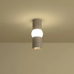 Lightbone small taklampa natur