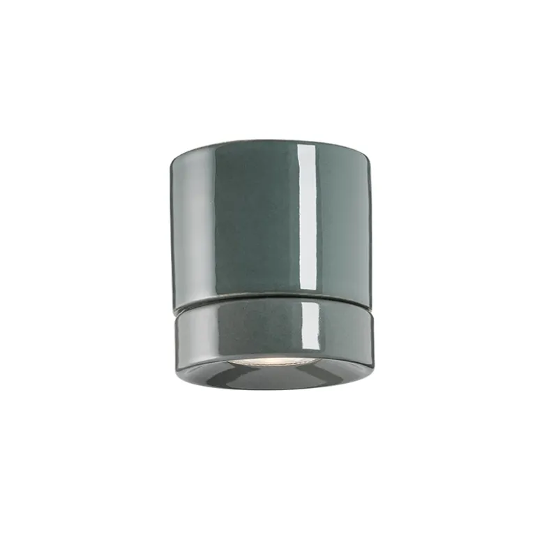 Light On Downlight taklampa bastu grå IP44