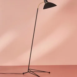 Lightsome golvlampa black noir