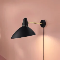 Lightsome vägglampa black noir