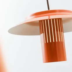 Lille 24 taklampa red orange