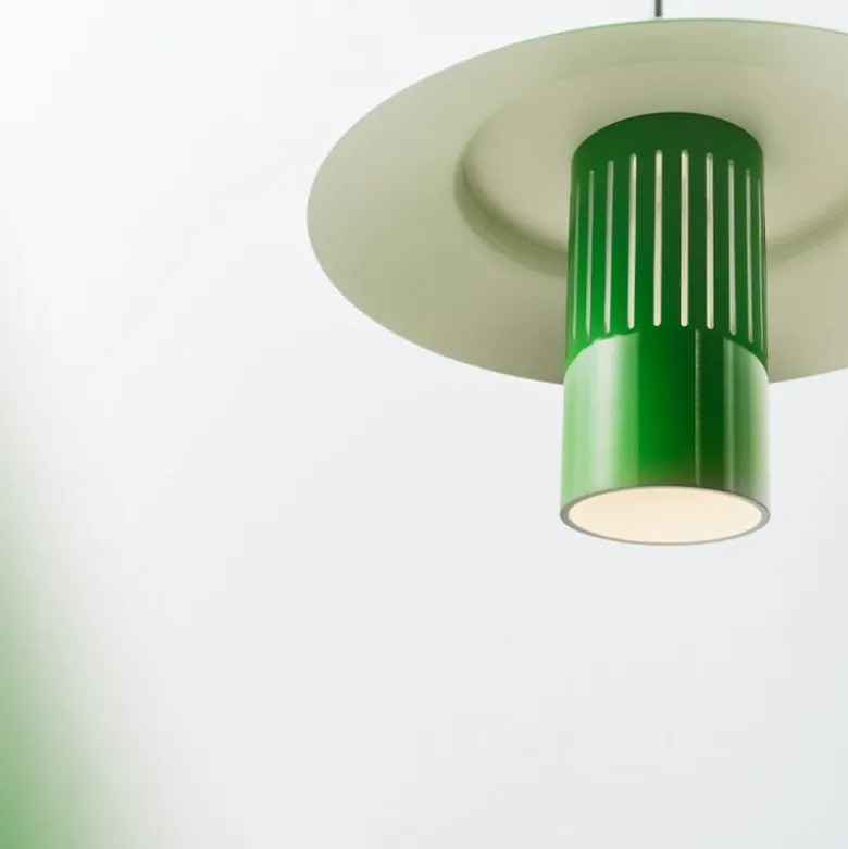 Lille 24 taklampa vibrant green