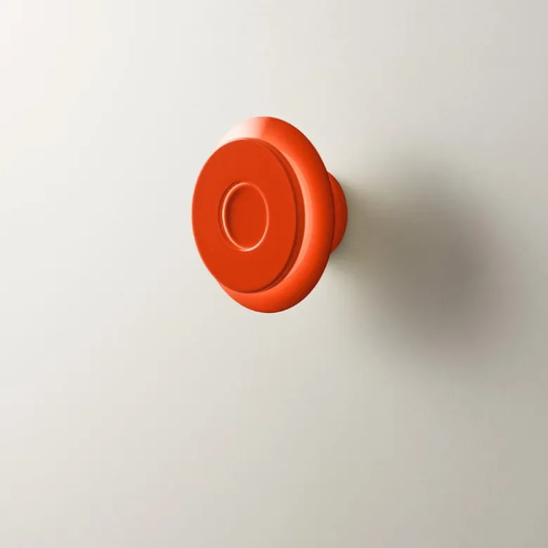 Lille 18 vägglampa red orange