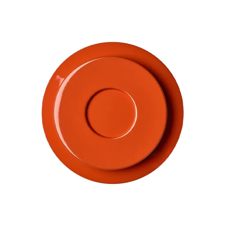 Lille 18 vägglampa red orange