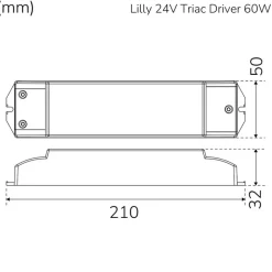 Lilly trafo 24V 0-60W