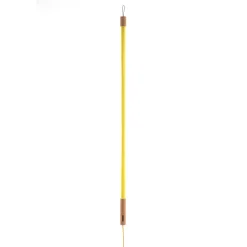 Linea neon lamp LED wood Gul