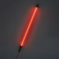 Linea neon lamp LED wood röd