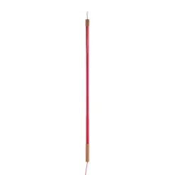 Linea neon lamp LED wood röd