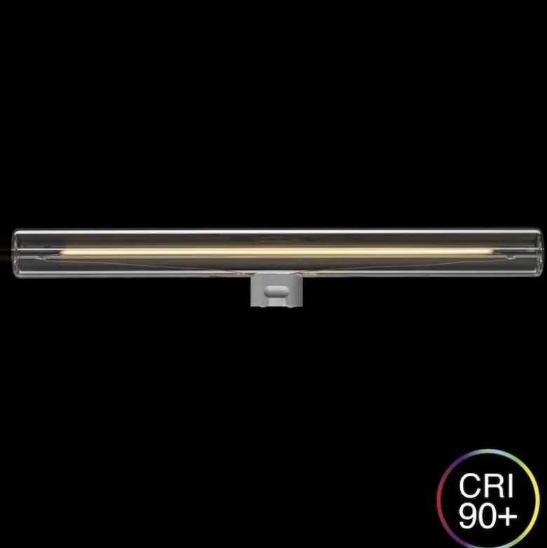 Linestrarör deco klar 300mm 1-pol 4W 2200K dimbar