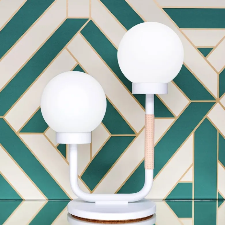 Little Darling bordslampa Cottoncandy White