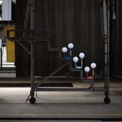 Little Darling bordslampa Electric Blue